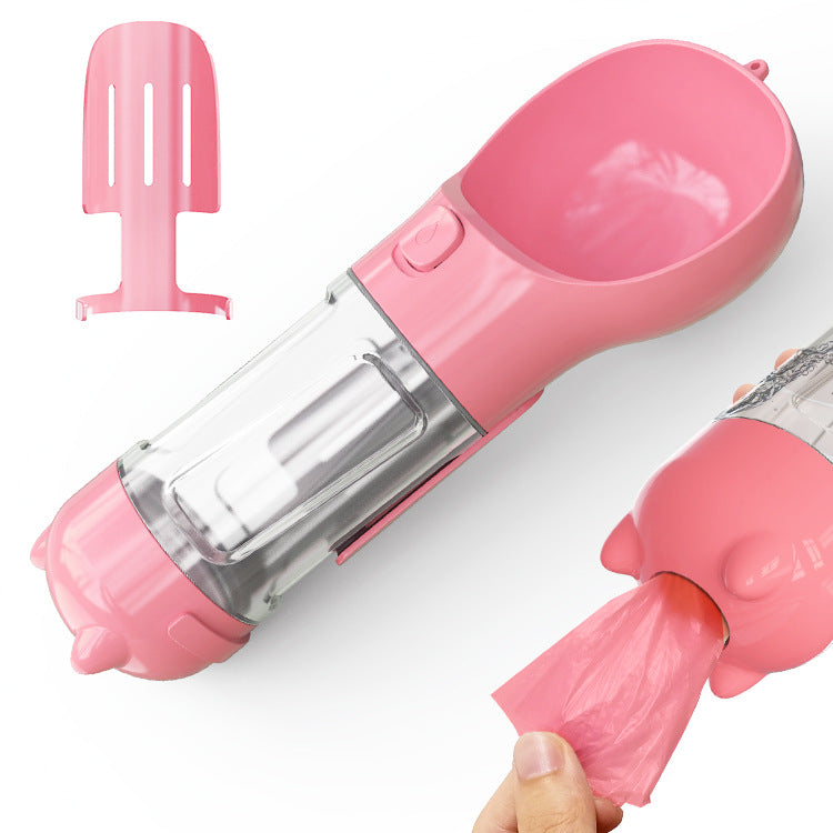 4 In 1 Dog Water Bottle